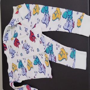 COPY - Vintage Honors 2 Piece Dinosaur Thermal Underwear Set